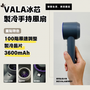 VALA冰芯製冷手持風扇