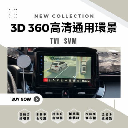 3D 360高清通用環景系統